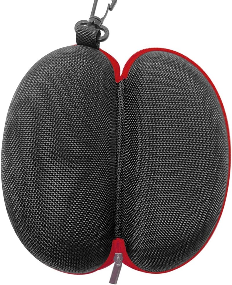 SteelFever 3pcs Zipper Hard Shell Sunglasses Case and Eyeglasses Case Portable Travel Glasses Case with Plastic Hook - Image 2